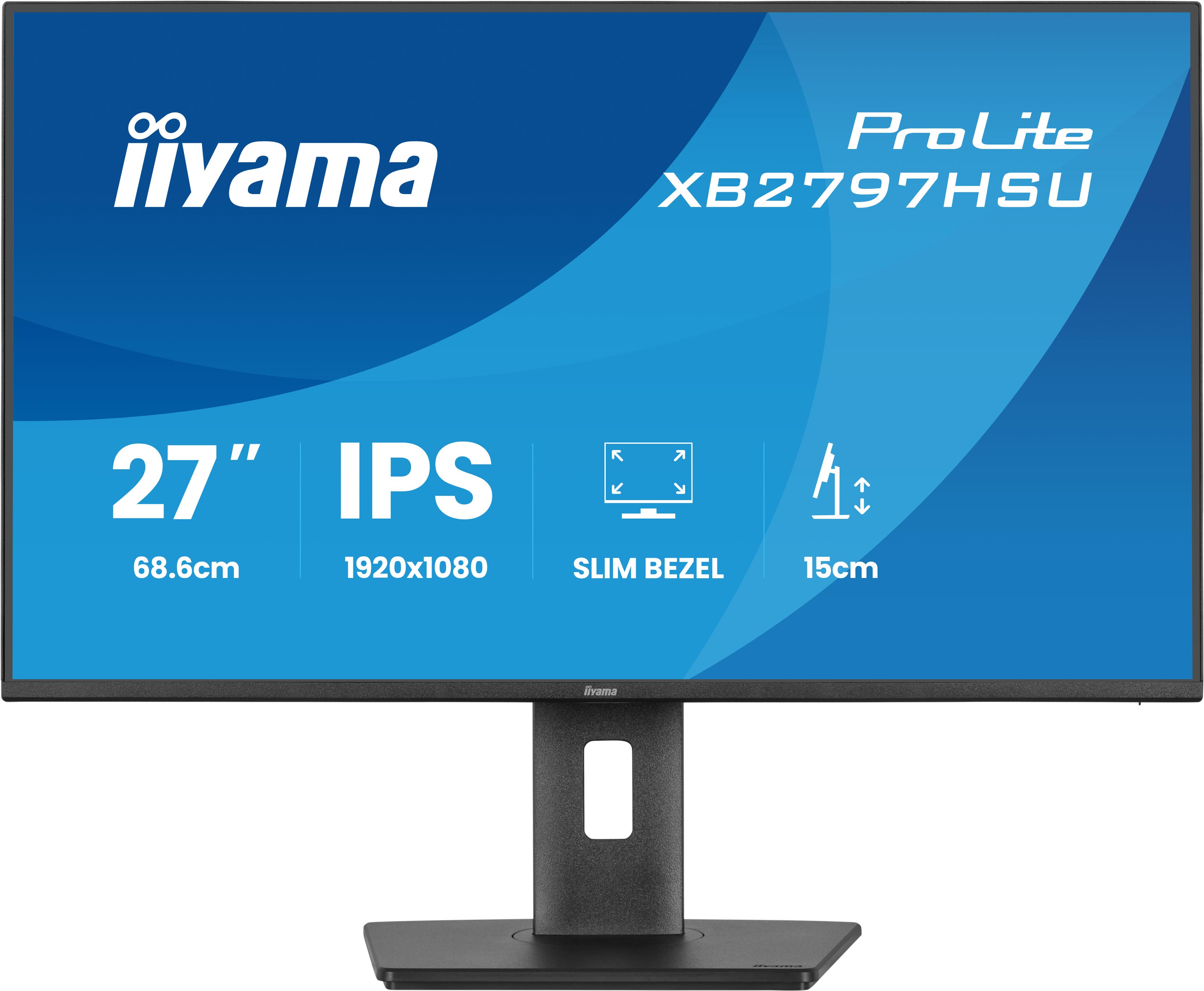 iiyama LED ProLite XB2797HSU-B1 68.6 cm (27")