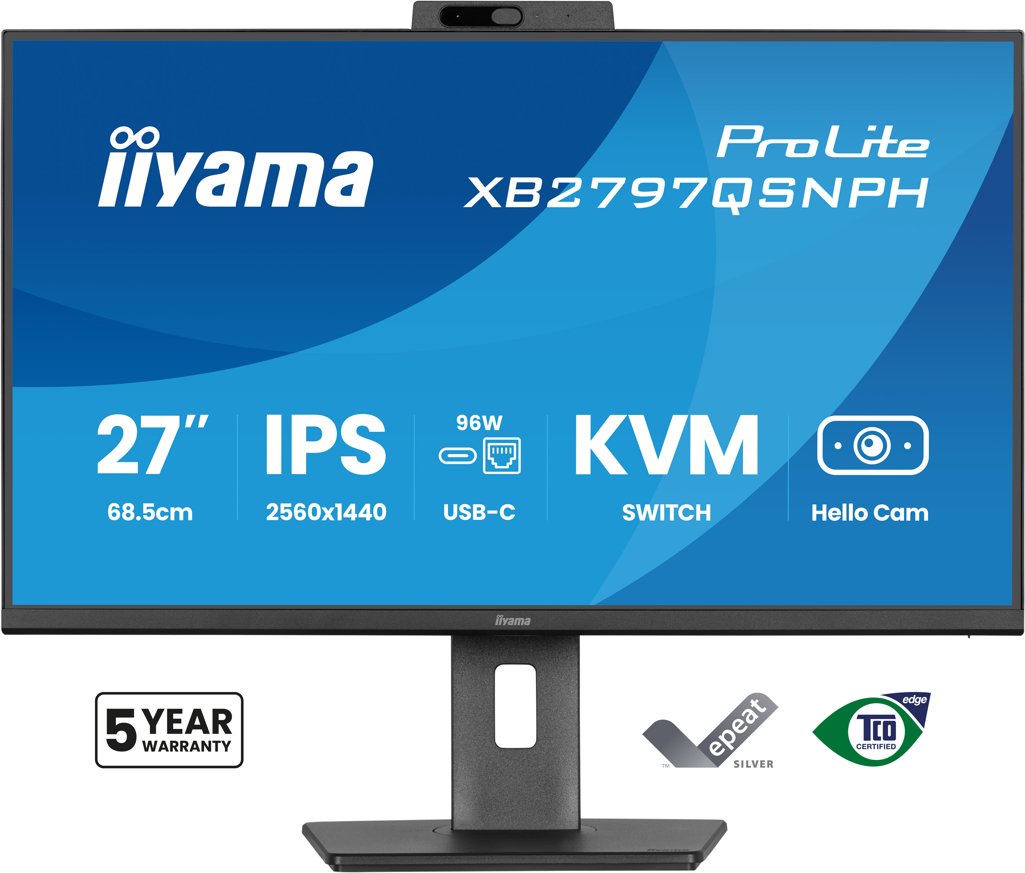 iiyama ProLite XB2797QSNPH-B1 68.6 cm (27")